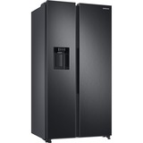 SAMSUNG RS6GA8842B1/EG RS8000, Side-by-Side edelstahl (dunkel)/schwarz