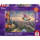 Schmidt Spiele Thomas Kinkade Studios: Disney - Aladdin, Puzzle 1000 Teile