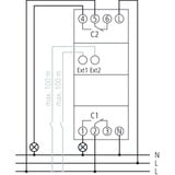Theben TR 622 top3, Zeitschaltuhr mit Wochenprogramm, 2 Kanäle
