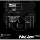 Thermal Grizzly WireView Pro II, Sensor schwarz, normal, 12V-2x6-Pin, USB-C