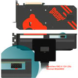 Thermal Grizzly WireView Pro II, Sensor schwarz, normal, 12V-2x6-Pin, USB-C