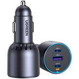 UGREEN 75W 3-Port Fast Car Charger EC703, Ladegerät grau