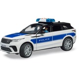 bruder 02890 Range Rover Velar Polizeifahrzeug mit Polizist, Modellfahrzeug inkl. Light + Sound Modul