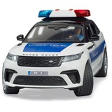 bruder 02890 Range Rover Velar Polizeifahrzeug mit Polizist, Modellfahrzeug inkl. Light + Sound Modul