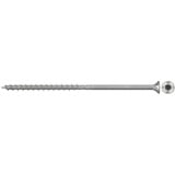 fischer Spanplattenschraube PowerFast II 6,0x100 Senkkopf TX 100 Stück, mit Teilgewinde, Edelstahl A4