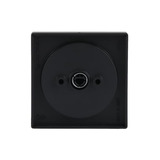 0 Busch-J. Zentralscheibe sw mt f.3Stufen-Drehs 2542 DR/01-885, Abdeckung schwarz, Retail