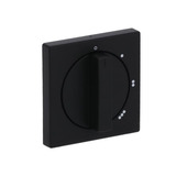 0 Busch-J. Zentralscheibe sw mt f.3Stufen-Drehs 2542 DR/01-885, Abdeckung schwarz, Retail