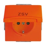 0 Schutzkontakt-Steckdoseneinsatz 20 EUGKB-14-101 orange, Retail