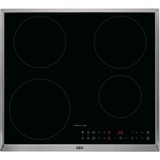 AEG IKS6430CXB, Autarkes Kochfeld schwarz/edelstahl, 60 cm
