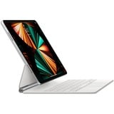Apple Magic Keyboard für 12,9" iPad Pro (6. Generation), Tastatur weiß, UK-Layout, Scherenmechanik