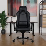 Arozzi Vernazza SoftPU, Gaming-Stuhl schwarz, Pure Black