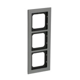 Busch-Jaeger Abdeckrahmen 1723-270, Abdeckung platin, Retail