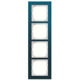 Busch-Jaeger Abdeckrahmen 4-fach, Abdeckung blau, Retail