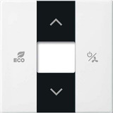 Busch-Jaeger Zentralscheibe alpinws, Abdeckung weiß, Retail