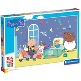 Clementoni Supercolor Maxi - Peppa Pig, Puzzle 104 Teile