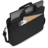 DICOTA BASE XX Toploader, Notebooktasche schwarz, bis 35,8 cm (14,1")