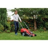 EINHELL Akku-Rasenmäher GE-CM 36/43 Li M - Solo, 36Volt (2x18V) rot/schwarz, ohne Akku und Ladegerät