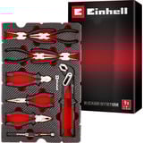 EINHELL Werkzeug-Pad Zangen, in E-Case-Einleger, Zangen-Set 9-teilig