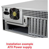 Inter-Tech 4U-4408L, Server-Gehäuse schwarz, 4 Höheneinheiten