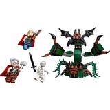 LEGO 76207 Marvel Super Heroes Angriff auf New Asgard, Konstruktionsspielzeug 