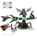 LEGO 76207 Marvel Super Heroes Angriff auf New Asgard, Konstruktionsspielzeug 