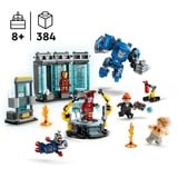 LEGO 76315 Marvel Super Heroes Iron Mans Labor: Halle der Rüstungen, Konstruktionsspielzeug 