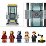 LEGO 76315 Marvel Super Heroes Iron Mans Labor: Halle der Rüstungen, Konstruktionsspielzeug 
