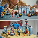 LEGO 76315 Marvel Super Heroes Iron Mans Labor: Halle der Rüstungen, Konstruktionsspielzeug 