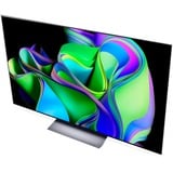 LG OLED65C31LA, OLED-Fernseher 163.9 cm (65 Zoll), schwarz/dunkelsilber, UltraHD/4K, HDR, SmartTV, 100Hz Panel