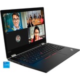 Lenovo ThinkPad L13 Yoga G2 (20VK007GGE), Notebook schwarz, Windows 10 Pro 64-Bit, 256 GB SSD