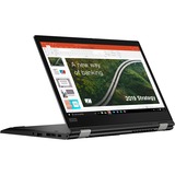 Lenovo ThinkPad L13 Yoga G2 (20VK007GGE), Notebook schwarz, Windows 10 Pro 64-Bit, 256 GB SSD