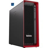 Lenovo ThinkStation P5 (30GA000RGE), PC-System schwarz/rot, Windows 11 Pro for Workstations 64-Bit