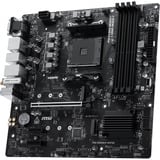 MSI PRO B550M-P WIFI6E, Mainboard schwarz