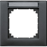 Merten Rahmen einfach beschriftbar anthrazit, Retail