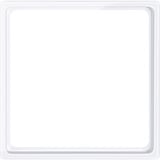 Merten Zwischenring für Kombieinsatz, Abdeckung weiß, Retail