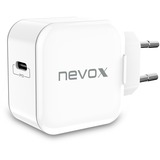 Nevox USB PD Type C Ladegerät 20Watt weiss weiß