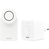 Nuki Smart Lock Euro 3.0 inkl. Bridge, Set weiß