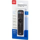 ONE FOR ALL Philips TV-Ersatzfernbedienung schwarz
