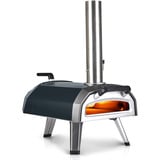 Ooni Karu 2 Pizzaofen schwarz/edelstahl, Multi-Brennstoff, für Pizzen bis ca. Ø 31cm