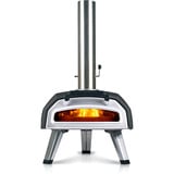 Ooni Karu 2 Pizzaofen schwarz/edelstahl, Multi-Brennstoff, für Pizzen bis ca. Ø 31cm
