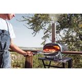 Ooni Karu 2 Pizzaofen schwarz/edelstahl, Multi-Brennstoff, für Pizzen bis ca. Ø 31cm