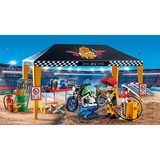 PLAYMOBIL 70552 Stuntshow Werkstattzelt, Konstruktionsspielzeug 