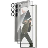 PanzerGlass 3-in-1 Schutz Set transparent/schwarz, Samsung Galaxy S24 Ultra, EasyAligner