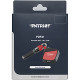 Patriot PDP31 Portable SSD 2 TB, Externe SSD schwarz/rot, USB-C 3.2 Gen 2 (10 Gbit/s)