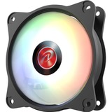 RAIJINTEK EOS 9 RBW ADD-1 100x100x25, Gehäuselüfter schwarz/transparent, 1 Stück, ohne Controller, 100 mm