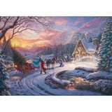 Schmidt Spiele Thomas Kinkade Studios: Disney Dreams Collection - Cinderella Bringing Home the Tree, Puzzle 1000 Teile