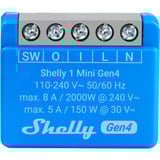 Shelly 1 Mini Gen4, Relais blau,  2er Pack