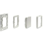 Shelly Adapter Busch-Jaeger, für Blu Wall Switch 4 Wandtaster Elfenbein