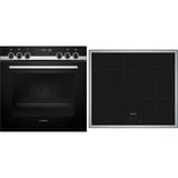 Siemens PQ521IB02, Herdset schwarz/silber