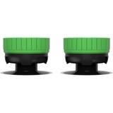 SteelSeries KontrolFreek Minecraft Performance Thumbsticks – Creeper Edition, Analog-Stick grün/schwarz, 2 Stück, für Playstation 5/4 Controller